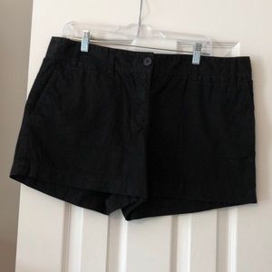 Loft size 14 original black shorts
